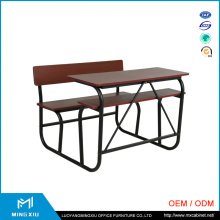 Luoyang Mingxiu Supplier Low Price Used School Desks/ School Desk with Bench